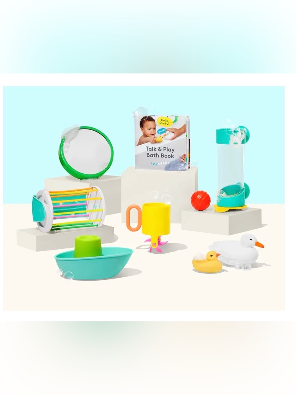 Lovevery Bath Set New